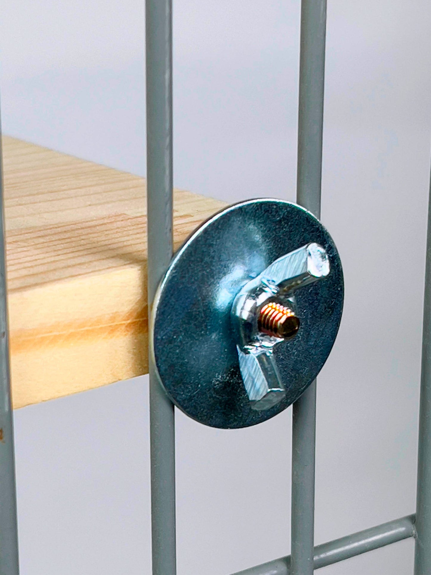 AMIDA Craft 7-piece pine ledge set for chinchillas, parrots & small pets. Safe natural wood, easy to install, includes free soft hammock gift.