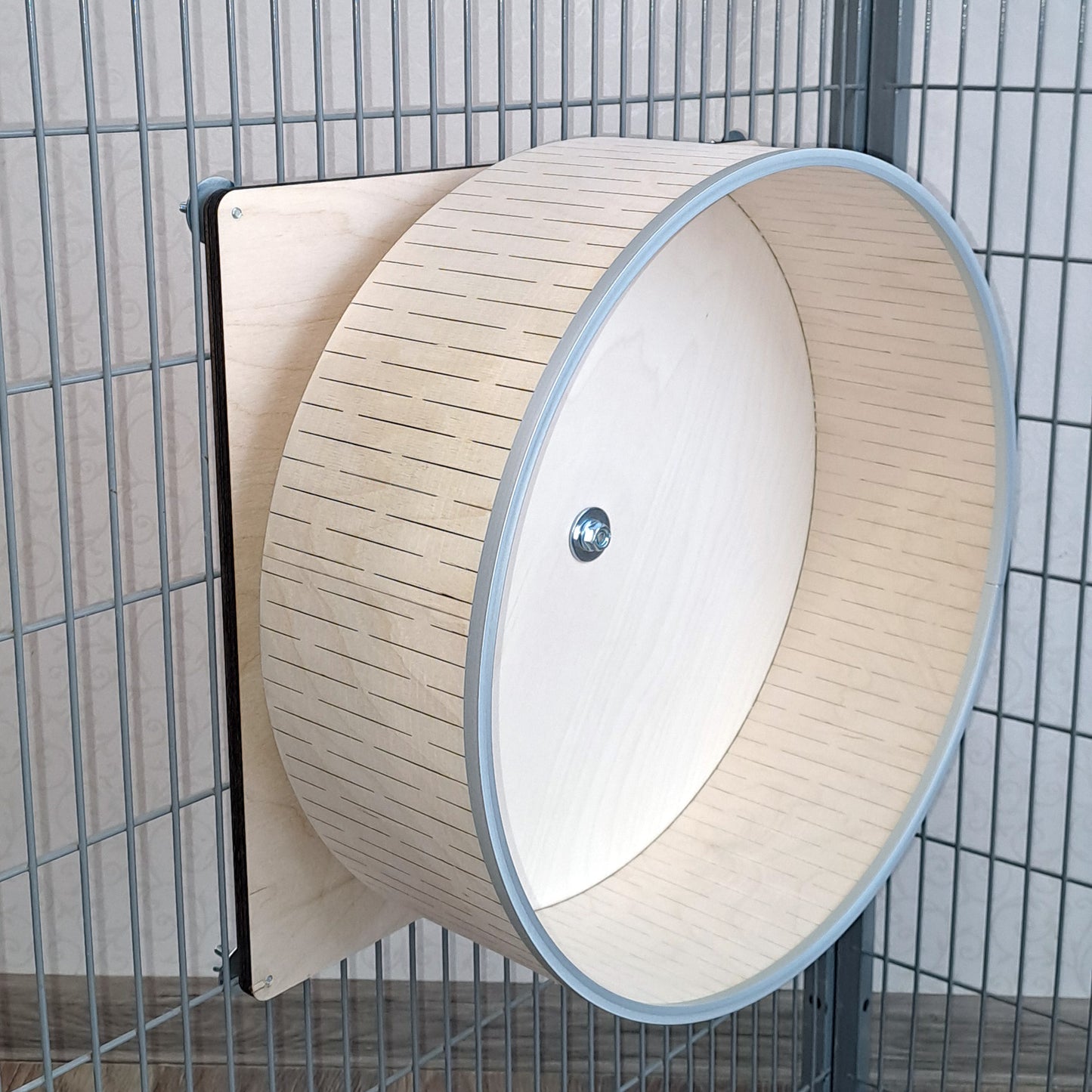 Cage Lattice Strengthening Board for Running Wheel – Reinforcement Panel to Reduce Vibration & Noise – Stable Wheel Support