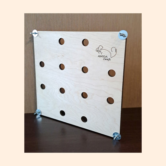 Cage Lattice Strengthening Board for Running Wheel – Reinforcement Panel to Reduce Vibration & Noise – Stable Wheel Support