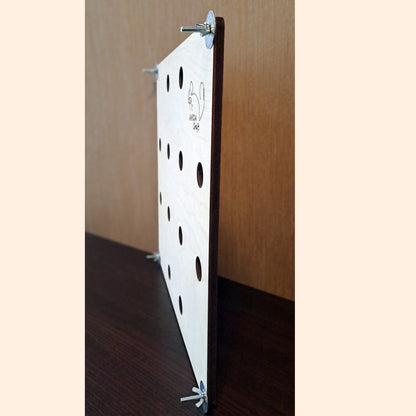 Cage Lattice Strengthening Board for Running Wheel – Reinforcement Panel to Reduce Vibration & Noise – Stable Wheel Support