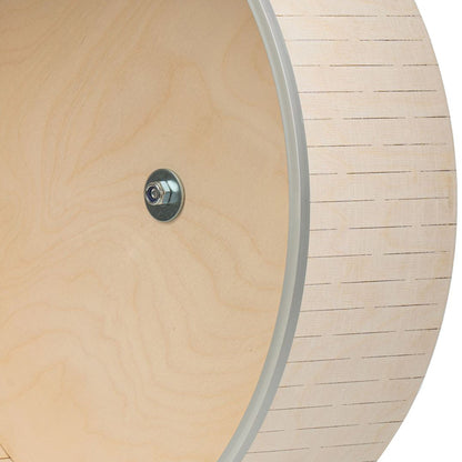 Silent exercise wheel for chinchillas, hedgehogs, rats, squirrels, and degus, available in five sizes