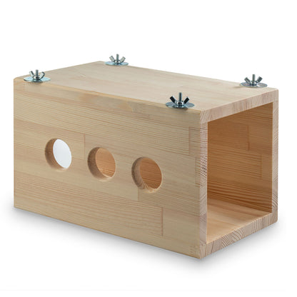 Wood Hanging Chinchilla Tunnel