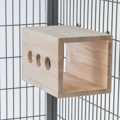 Wood Hanging Chinchilla Tunnel