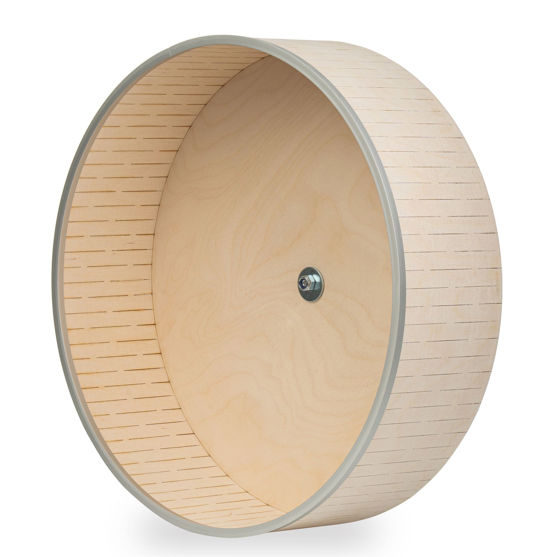 Silent exercise wheel for chinchillas, hedgehogs, rats, squirrels, and degus, available in five sizes
