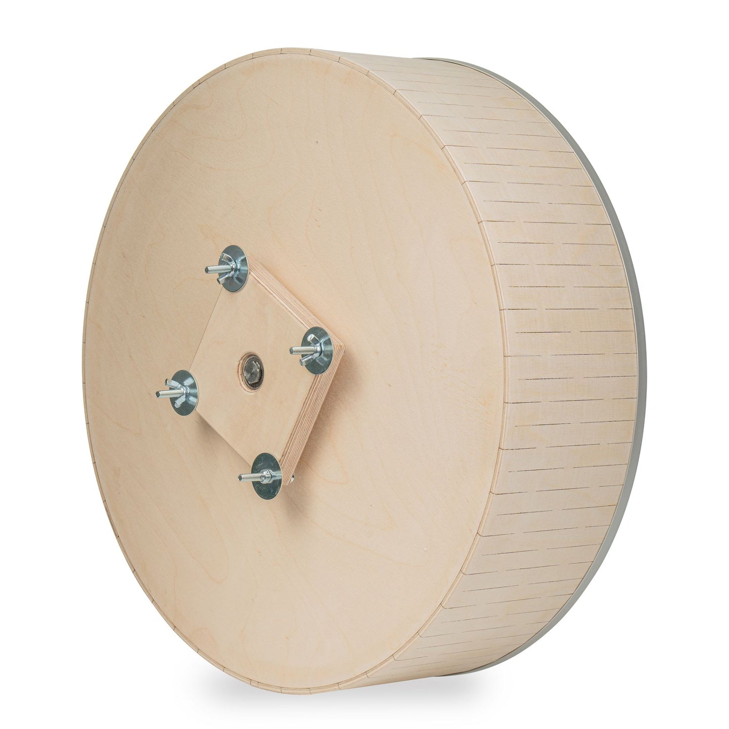 Silent exercise wheel for chinchillas, hedgehogs, rats, squirrels, and degus, available in five sizes