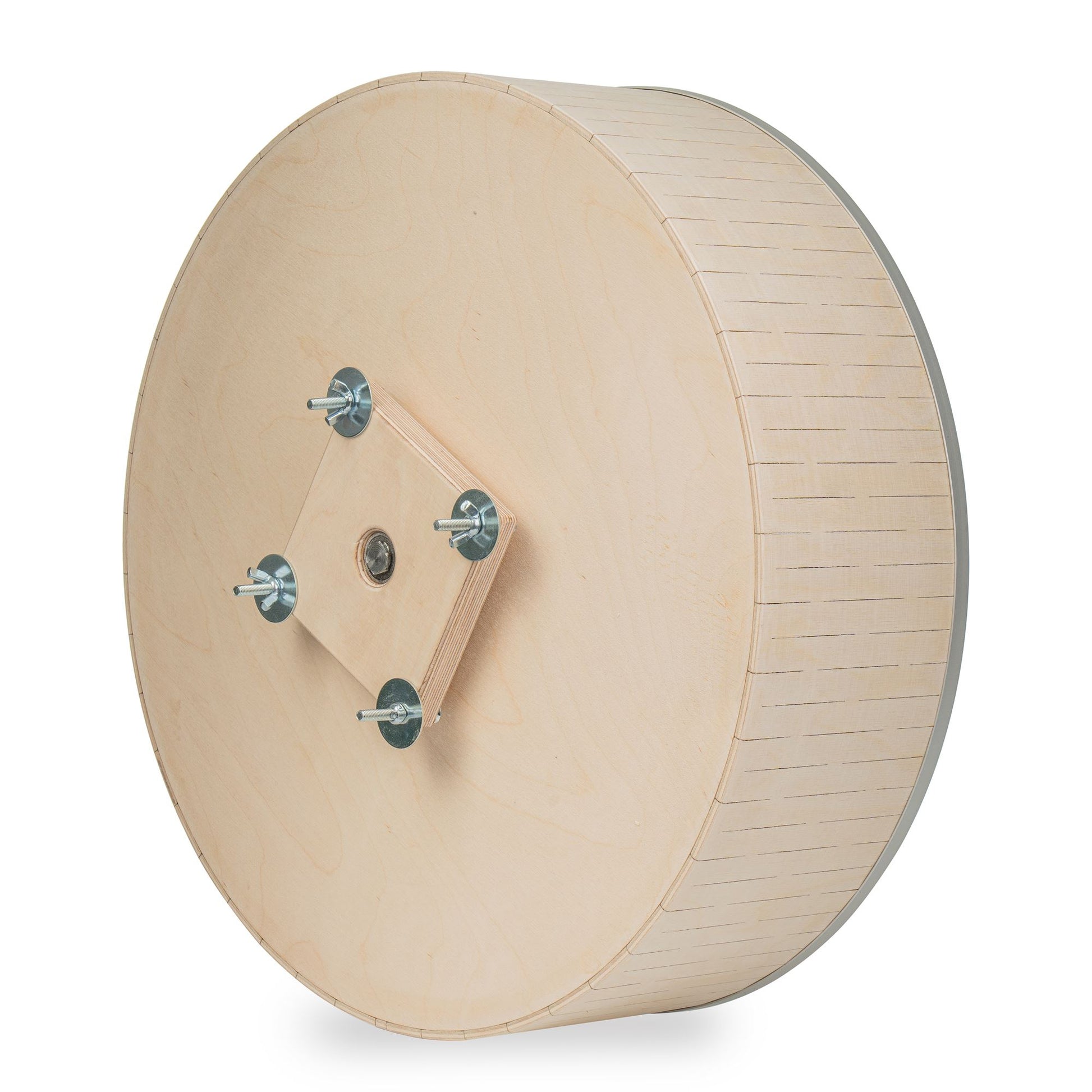 Silent exercise wheel for chinchillas, hedgehogs, rats, squirrels, and degus, available in five sizes