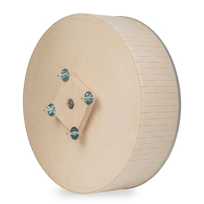 Silent exercise wheel for chinchillas, hedgehogs, rats, squirrels, and degus, available in five sizes
