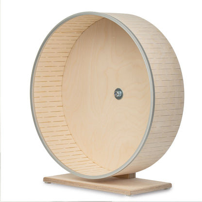 Chinchilla Wheel on a Stand– Silent, Safe, and Durable Exercise Wheel for Small Pets, Hedgehogs, Squirrels, Rats, and Degus