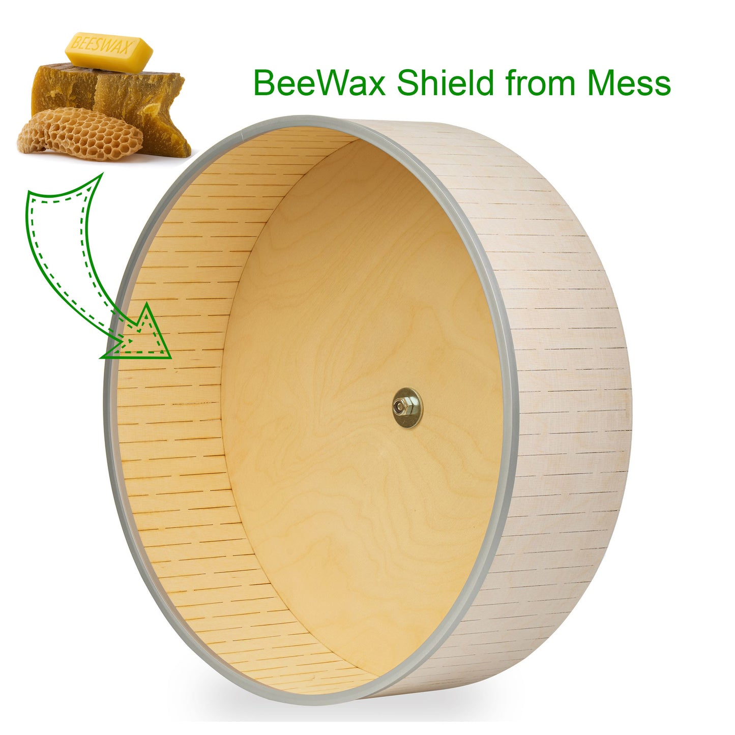 Silent exercise wheel for chinchillas, hedgehogs, rats, squirrels, and degus, available in five sizes